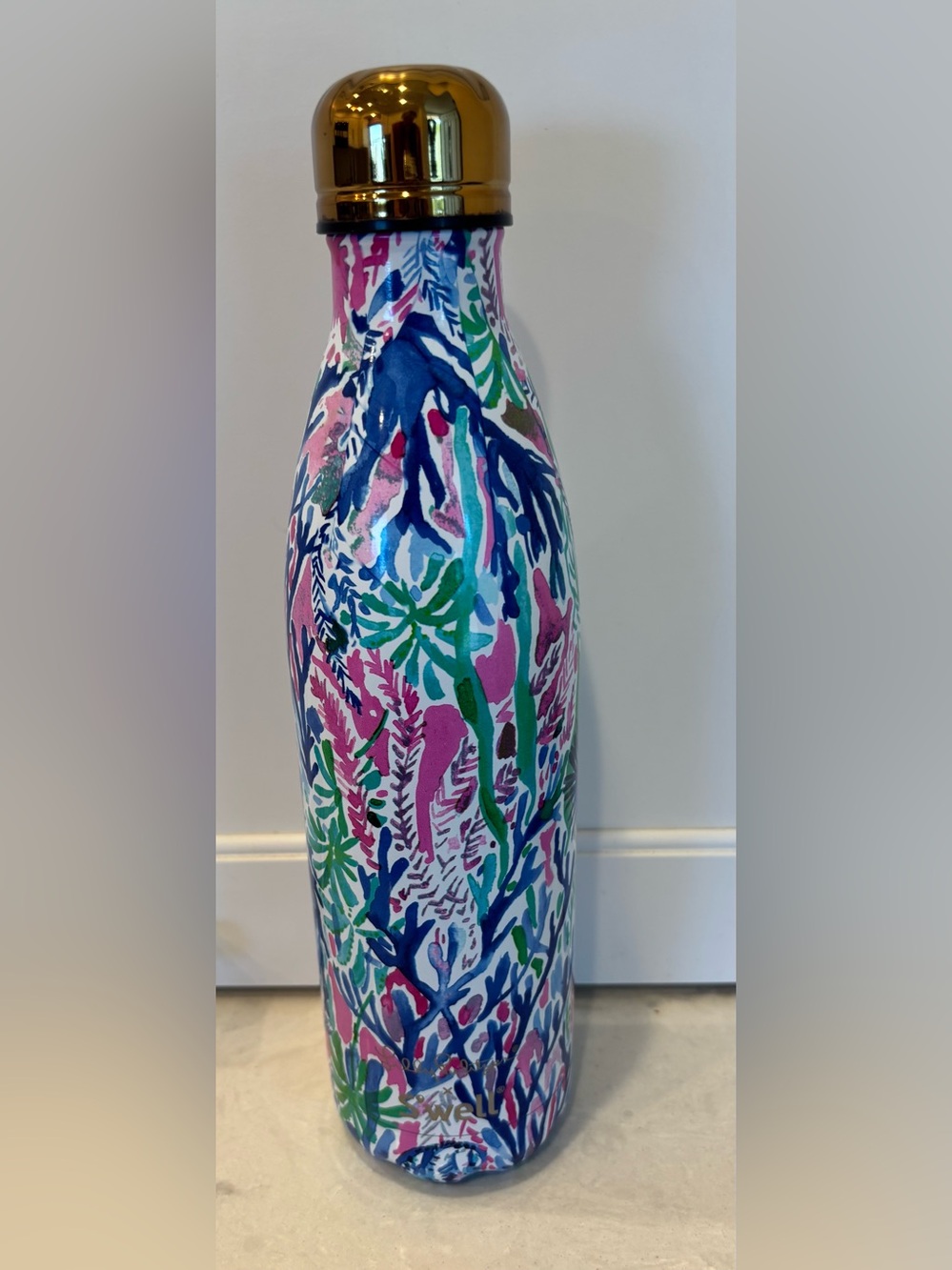 Lilly Pulitzer Coral Reef Print A-Line Skirt in Pink, Blue & Green